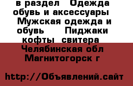  в раздел : Одежда, обувь и аксессуары » Мужская одежда и обувь »  » Пиджаки, кофты, свитера . Челябинская обл.,Магнитогорск г.